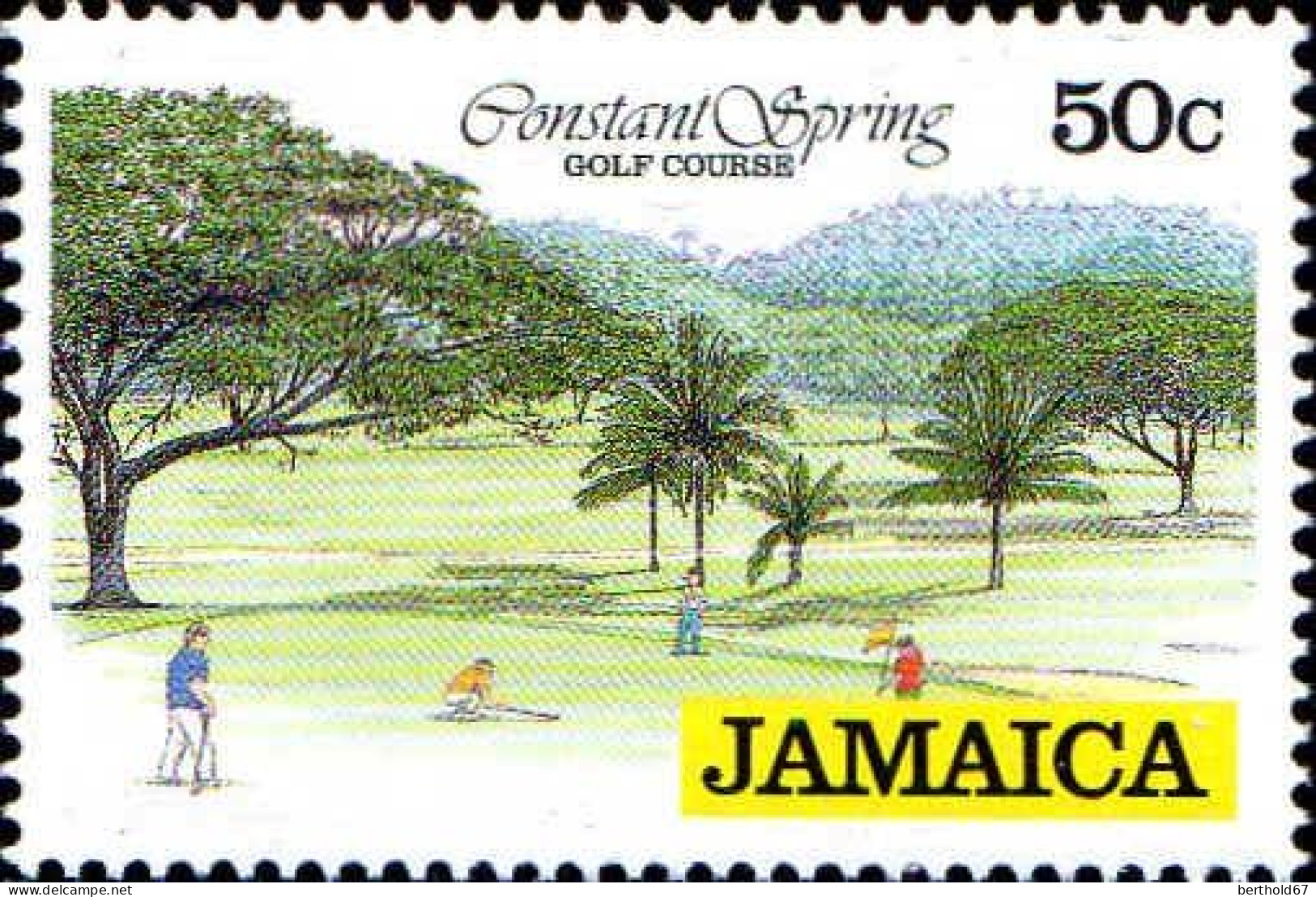 Jamaique Poste N** Yv: 837 Mi:812 Constant Spring Golf Course - Jamaica (1962-...)