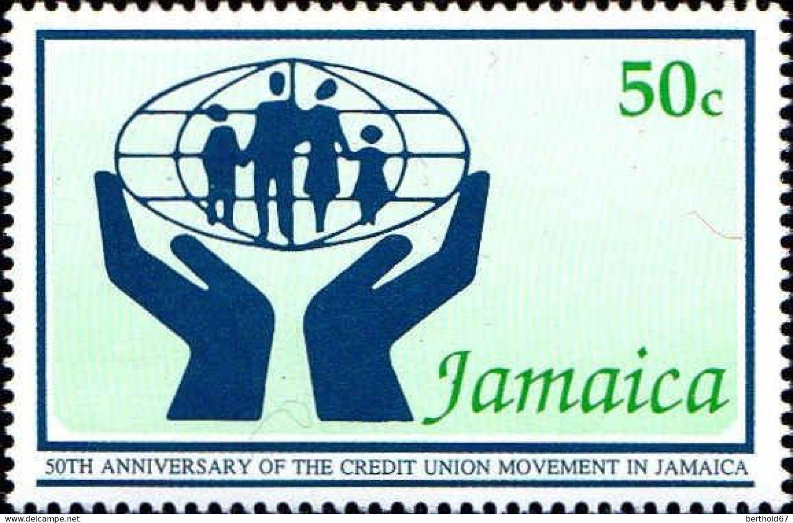 Jamaique Poste N** Yv: 820 Mi:800 Credit Union Movement In Jamaica - Jamaica (1962-...)