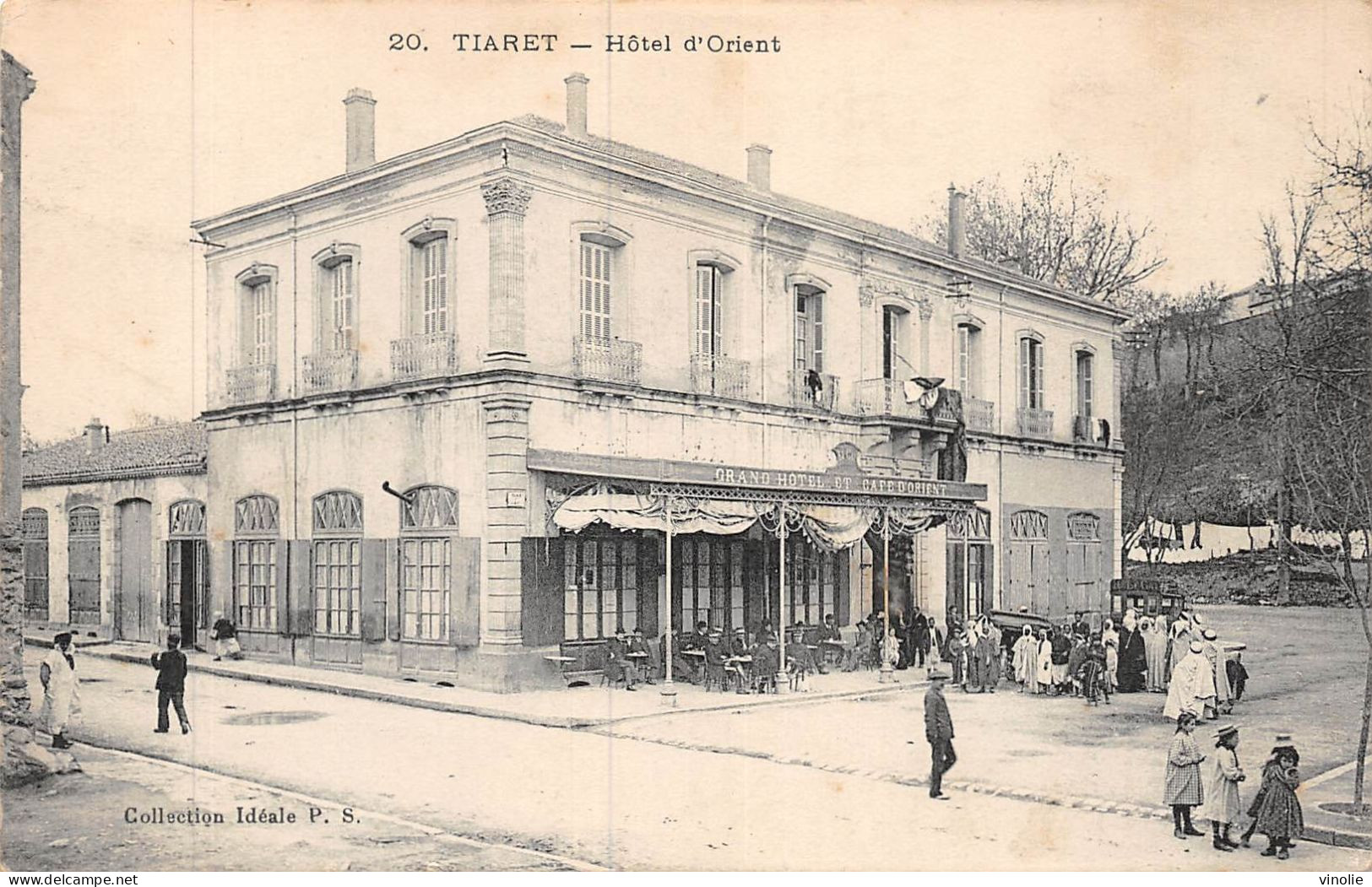 P-24-Mi-Is-1891 : TIARET. HOTEL D'ORIENT - Tiaret