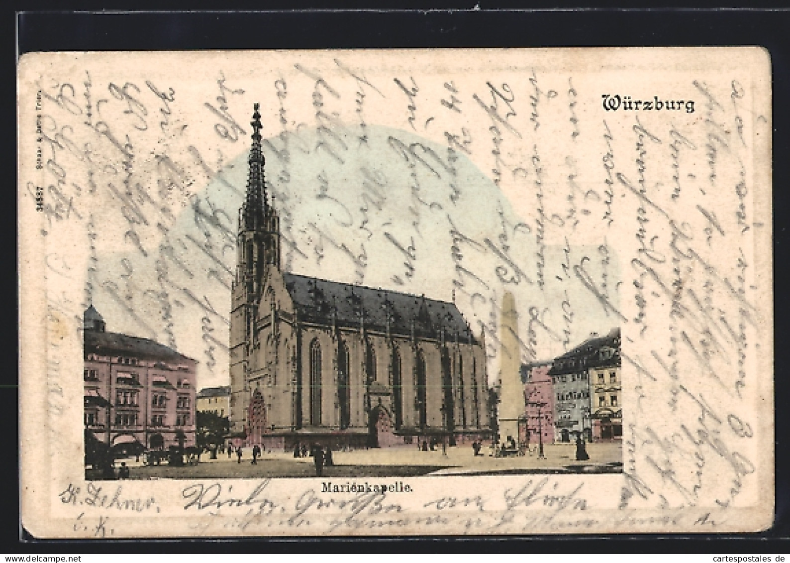 AK Würzburg, Blick Auf Die Marienkapelle  - Würzburg