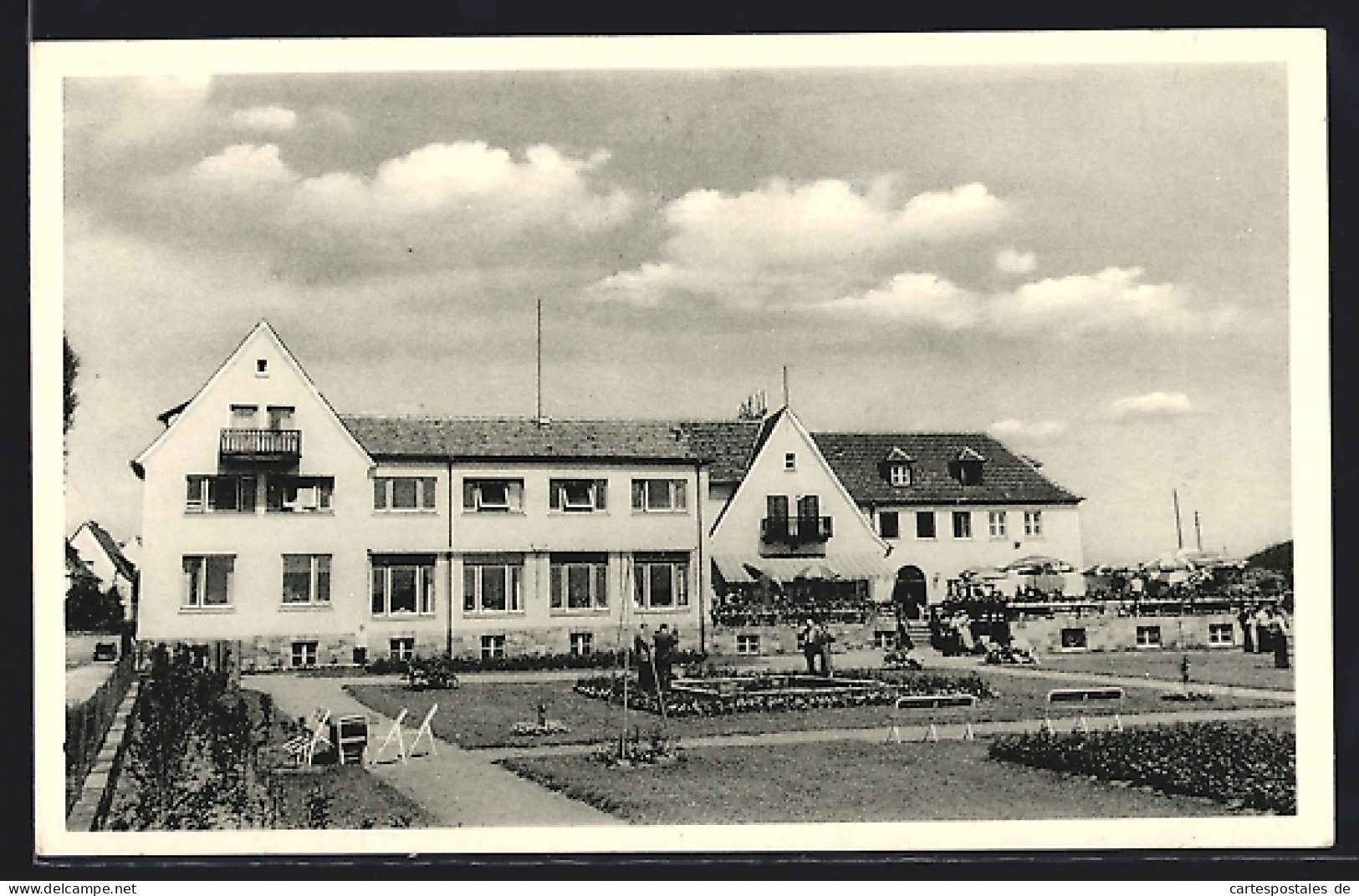 AK Elfershausen /Unterfrank., Blick Auf Das Gästehaus Ullrich  - Autres & Non Classés