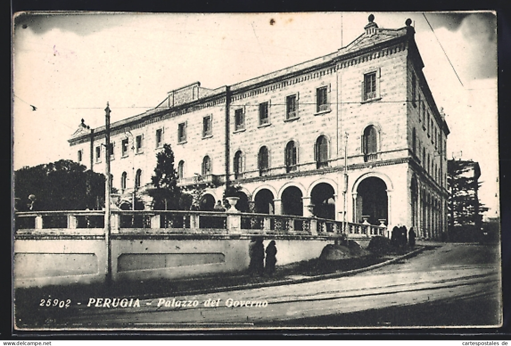 Cartolina Perugia, Palazzo Del Governo  - Perugia