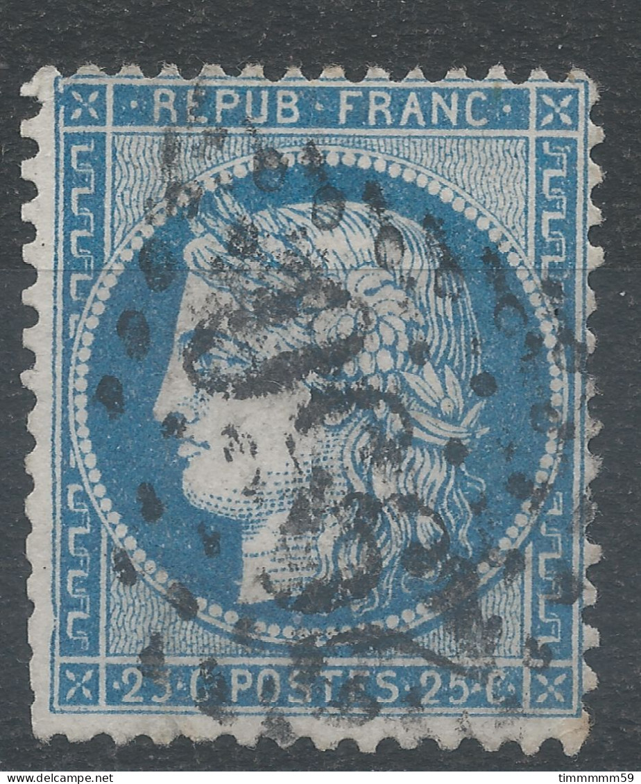 Lot N°83483   Variété/n°60, Oblitéré GC 2950 PONT-L'EVEQUE(13), Indice 3, Filet OUEST - 1871-1875 Ceres