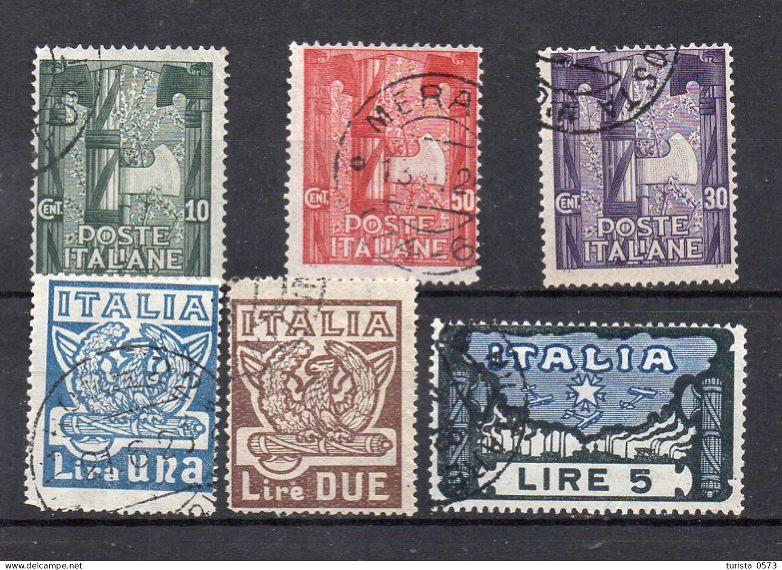 ITALIA Regno 1923 Marcia Su Roma - Kilowaar (max. 999 Zegels)