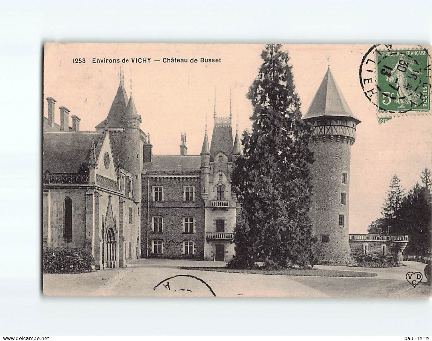 CERILLY : Château De Busset - Très Bon état - Andere & Zonder Classificatie