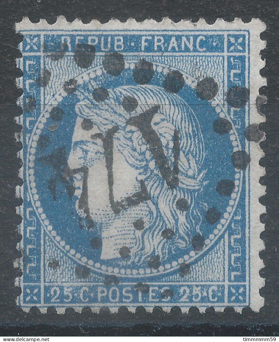 Lot N°83485   N°60, Oblitéré GC 174 ARRAS(61), Indice 1 - 1871-1875 Ceres