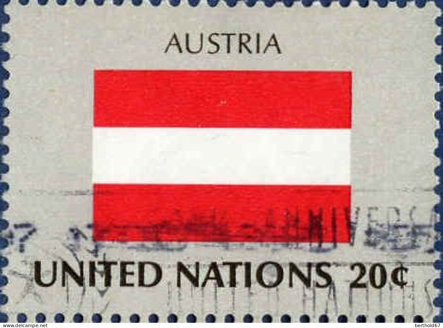 ONU (New-York) Poste Obl Yv: 365 Mi:397 Austria (Obl.mécanique) - Used Stamps