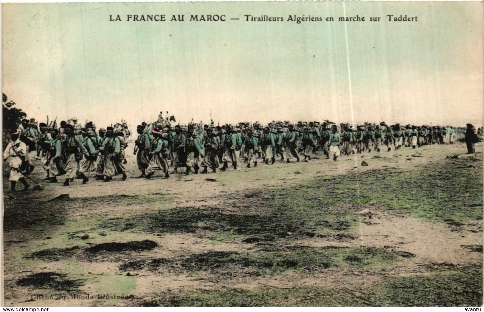 MAROKKO / LA FRANCE AU MAROC / TIRAILLEURS ALGERIENS - Other & Unclassified