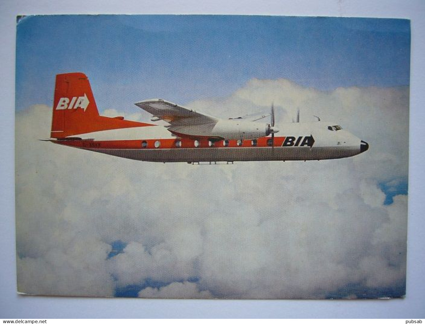 Avion / Airplane / BIA - BRITISH ISLAND AIRWAYS / Dart Herald / Airline Issue - 1946-....: Moderne