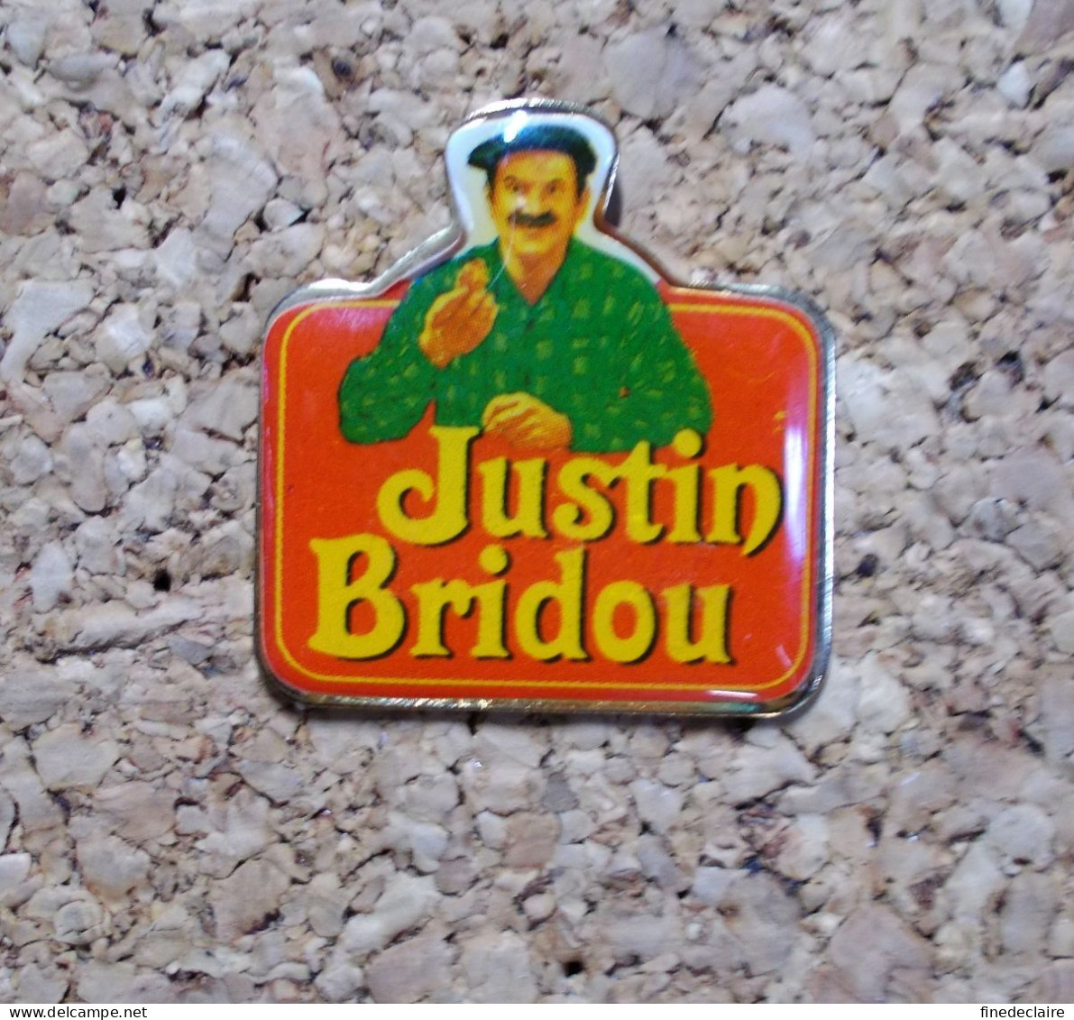 Pin's - Justin Bridou - Alimentation