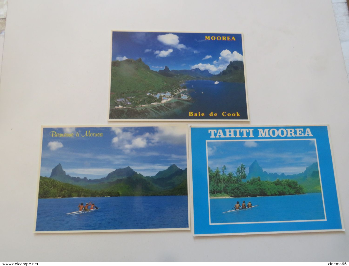 TAHITI - Lot De 3 Cartes - - Polynésie Française