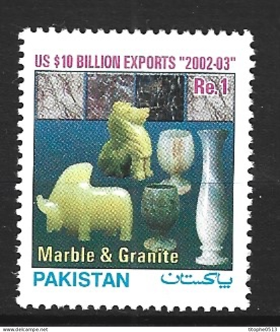 PAKISTAN. N°1120 De 2003. Marbre/Granite. - Minerals