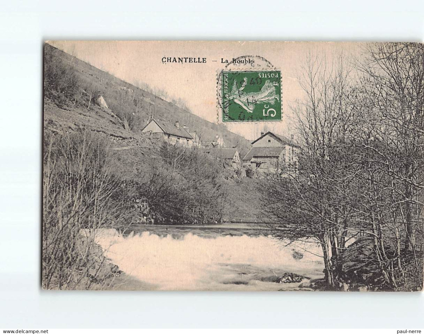 CHANTELLE : La Bouble - état - Other & Unclassified