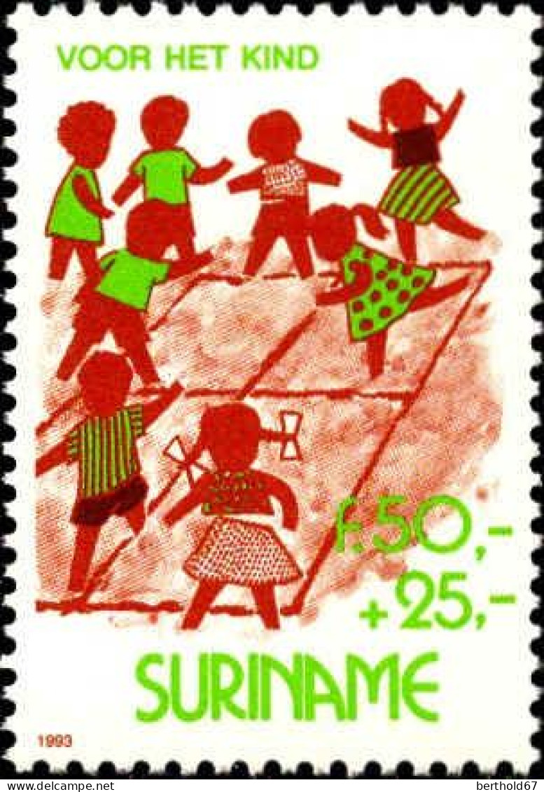 Suriname Poste N** Yv:1306/1309  Au Profit De L'enfance - Suriname