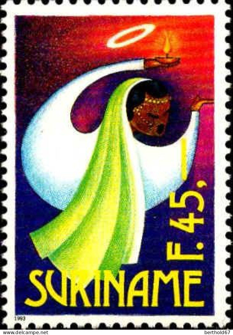 Suriname Poste N** Yv:1302/1305 Noël - Surinam