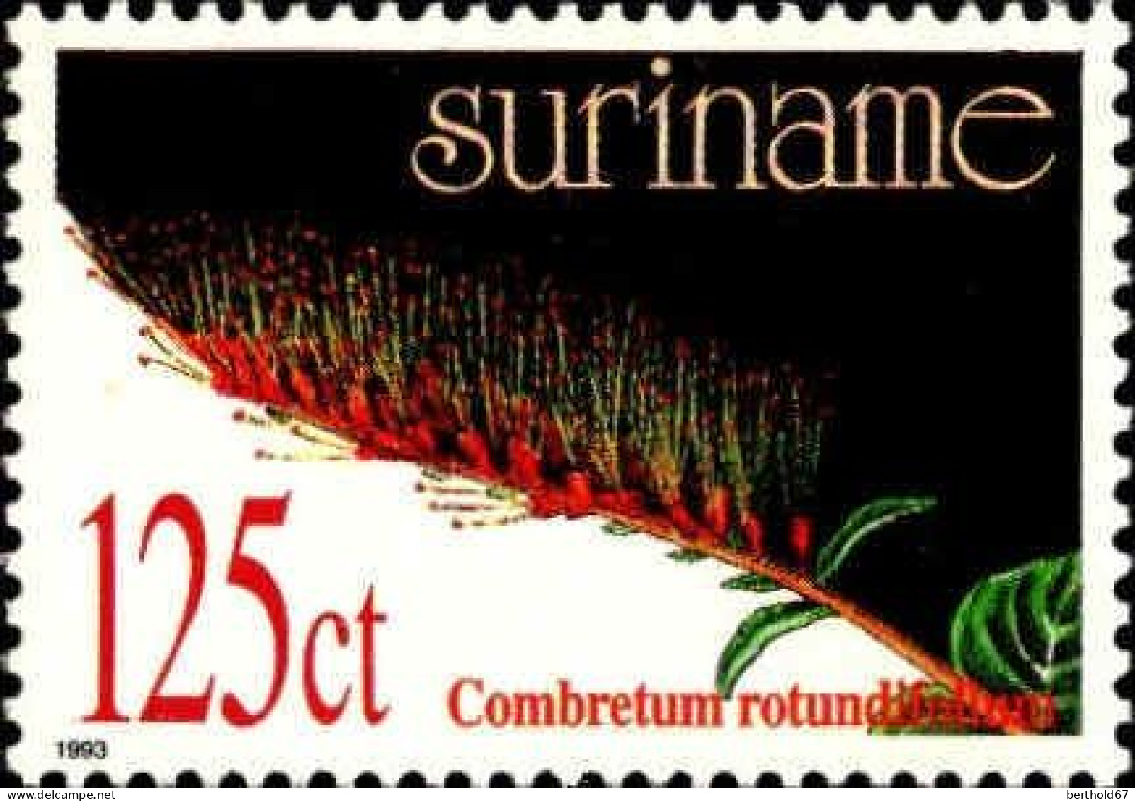 Suriname Poste N** Yv:1277/1280 Flore Indigène - Suriname