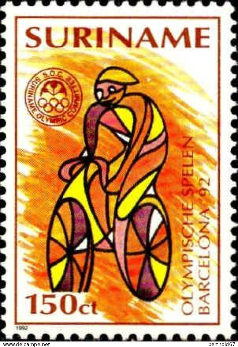 Suriname Poste N** Yv:1255/1260 Jeux Olympiques D'été Barcelone - Surinam