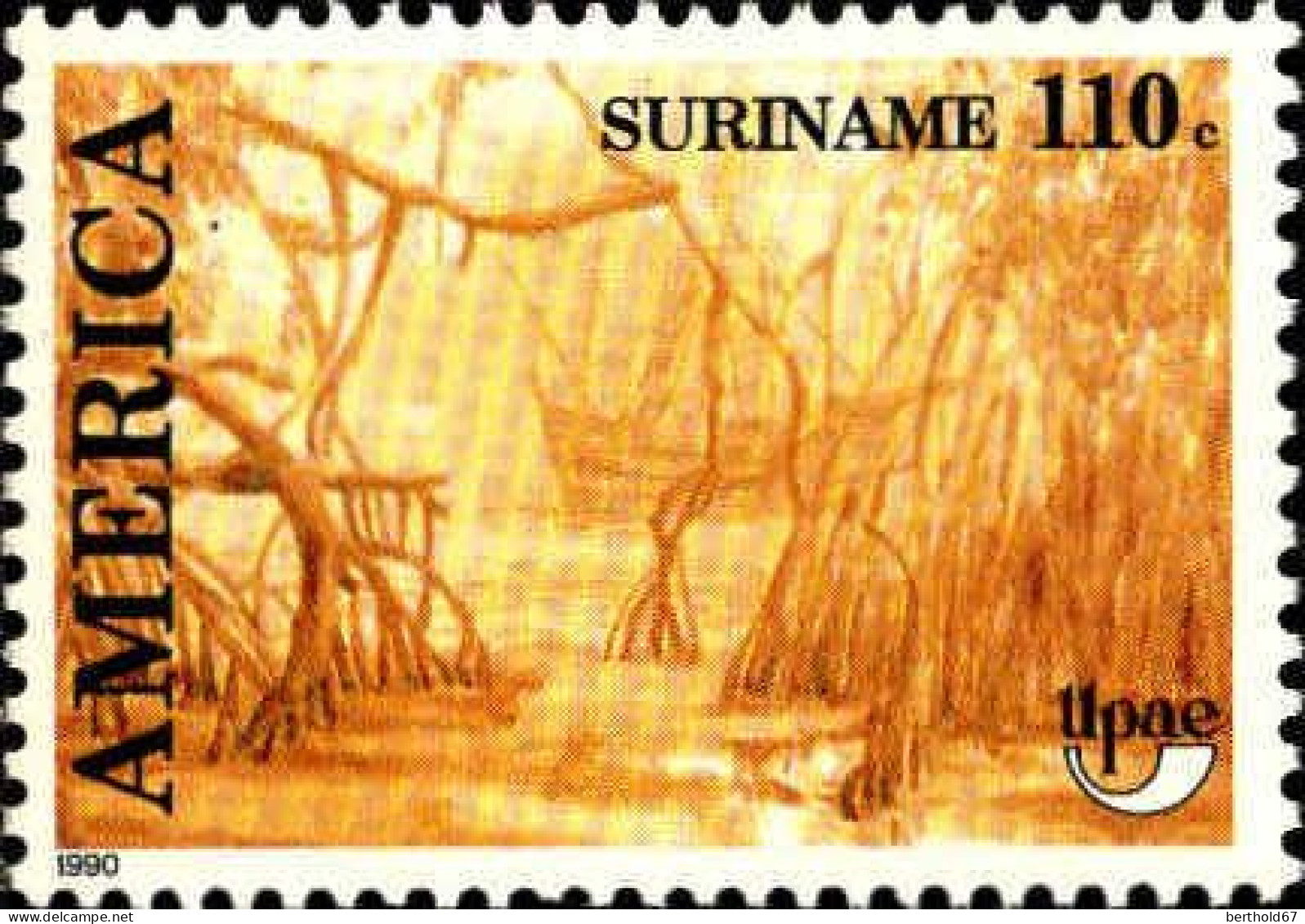 Suriname Poste N** Yv:1202/1203 America UPAE - Surinam