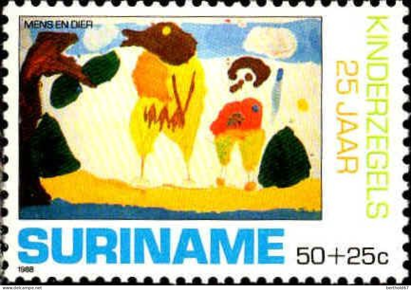 Suriname Poste N** Yv:1141/1143 Au Profit De L'enfance - Suriname