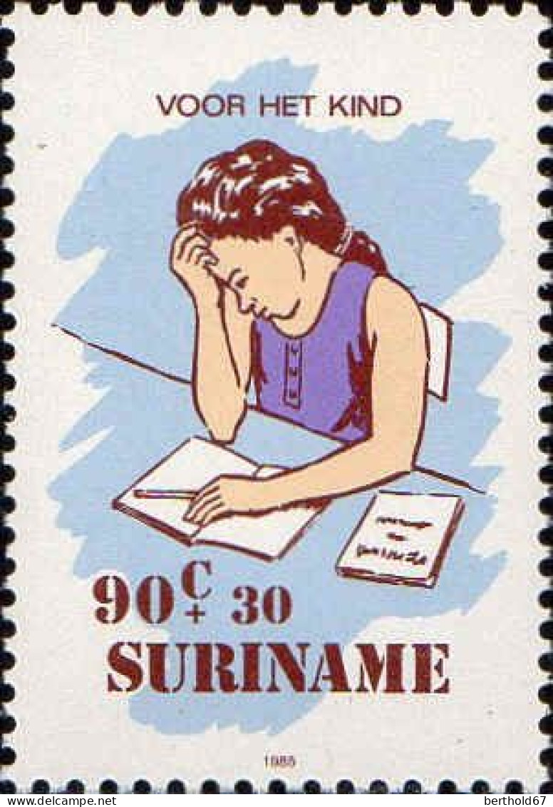 Suriname Poste N** Yv:1024/1028 Pour L'enfance - Suriname