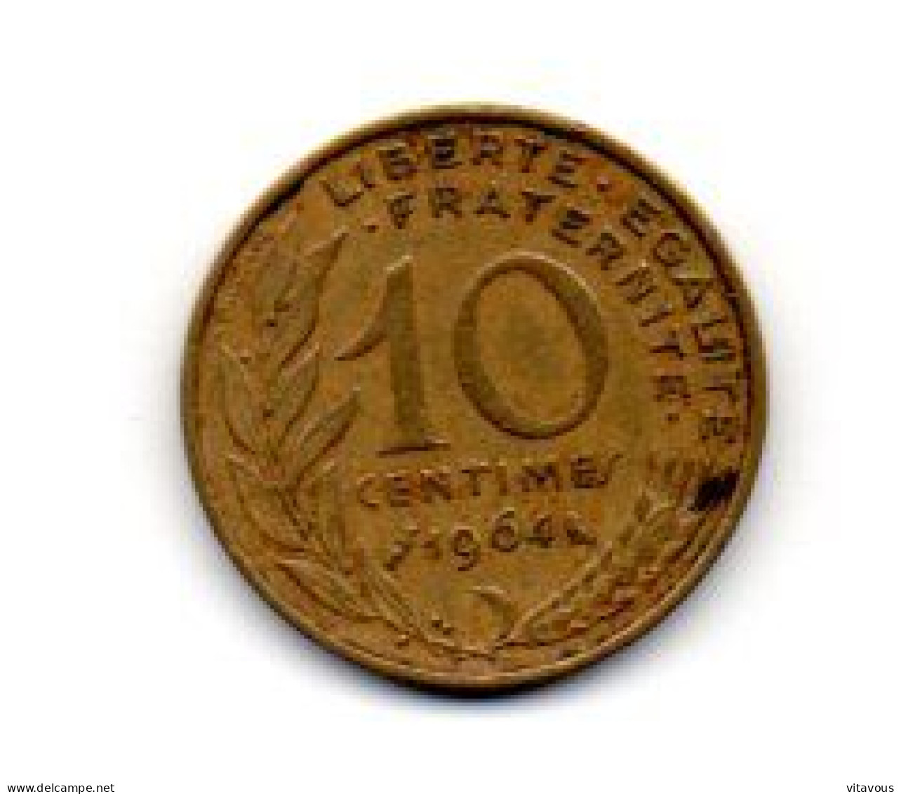 Pièce FRANCE - 10 Centimes 1964 (ref  F05) - 10 Centimes