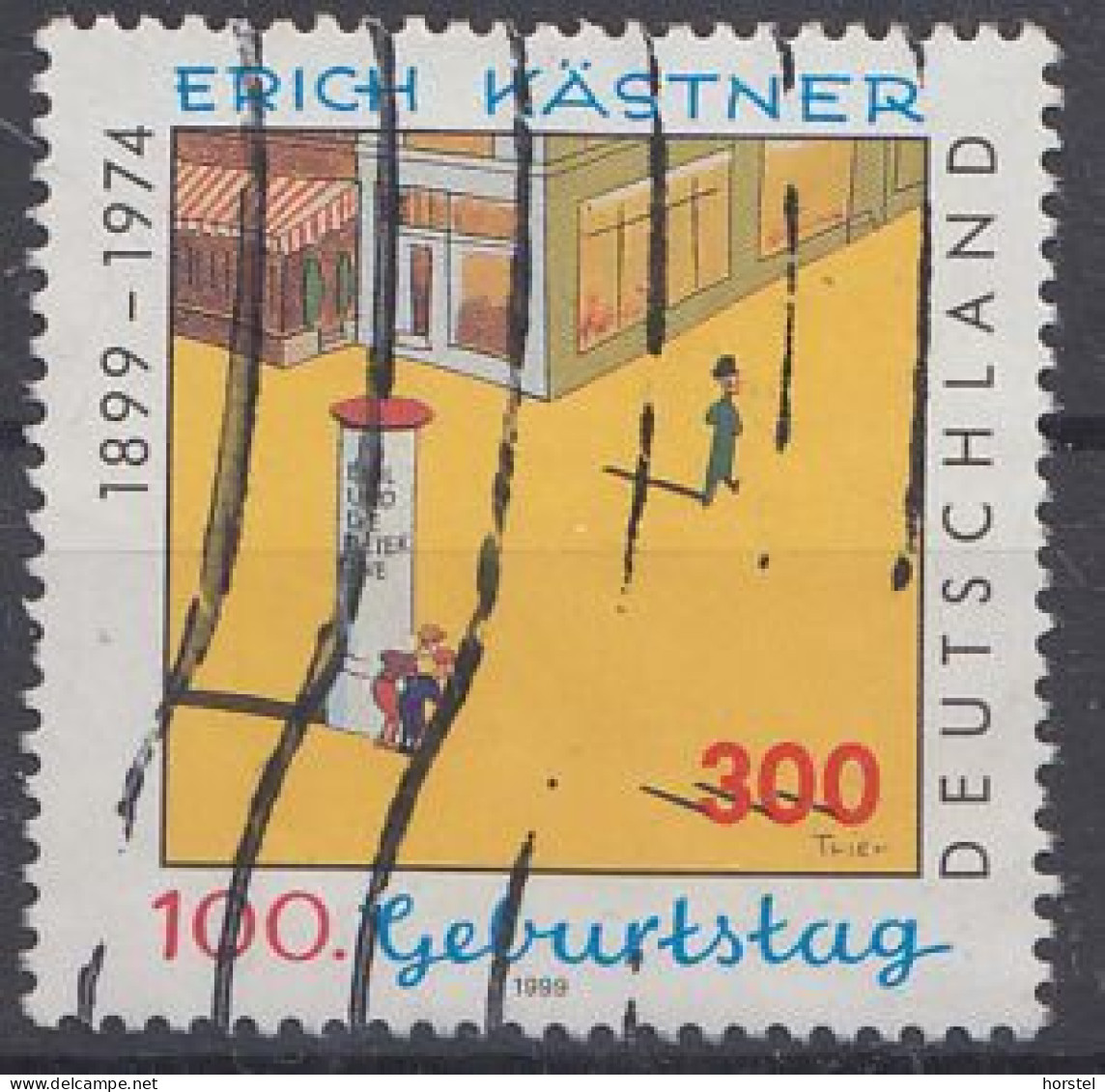 Deutschland Mi.Nr.2035 - Erich Kästner 100. Geburtstag - Gebruikt