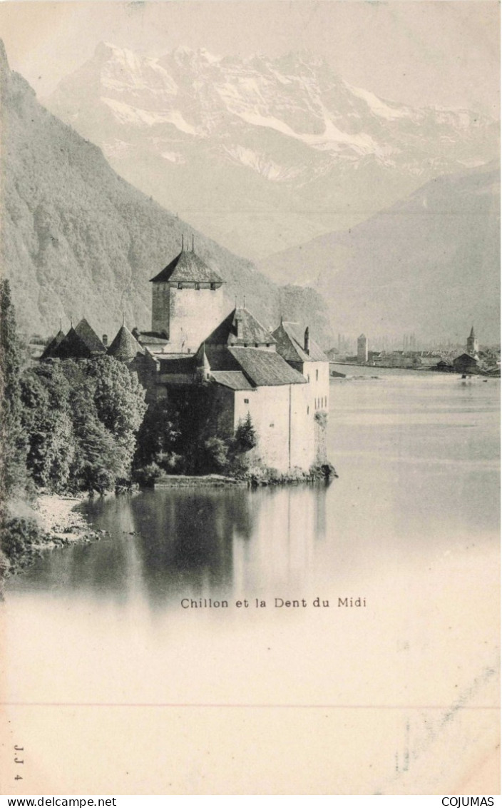 SUISSE _S28772_ Chillon Et La Dent Du Midi - Sonstige & Ohne Zuordnung