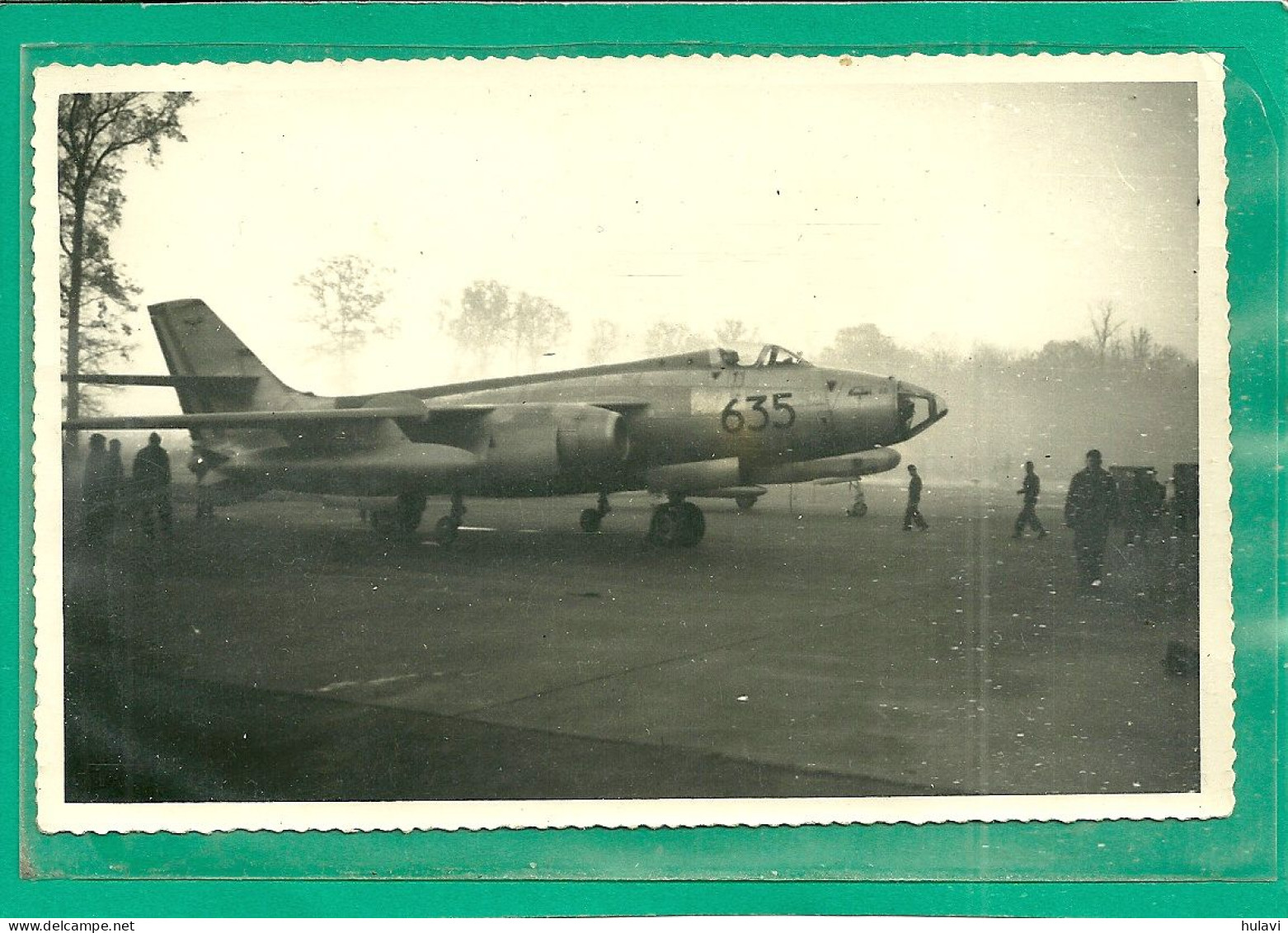 PHOTOGRAPHIE AVION DE CHASSE (format CP) (ref 2297) - 1946-....: Modern Tijdperk