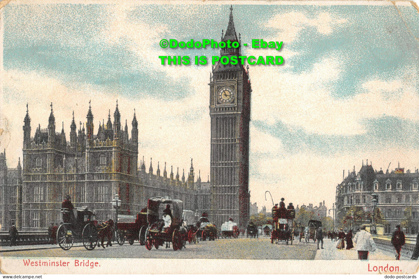 R355334 London. Westminster Bridge. Postcard - Other & Unclassified