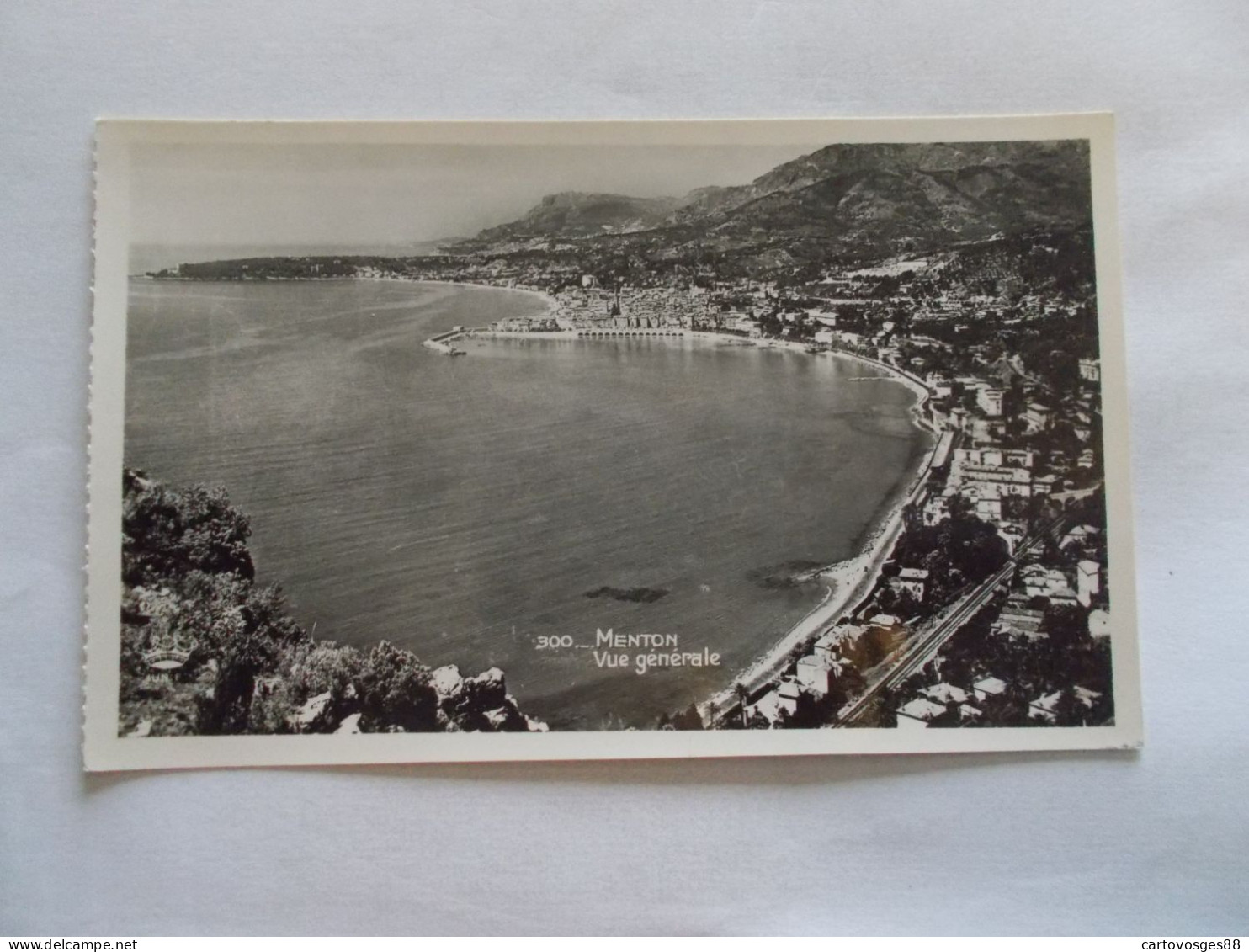 MENTON  ( 06 Alpes Maritimes )  VUE GENERALE 1949 - Menton