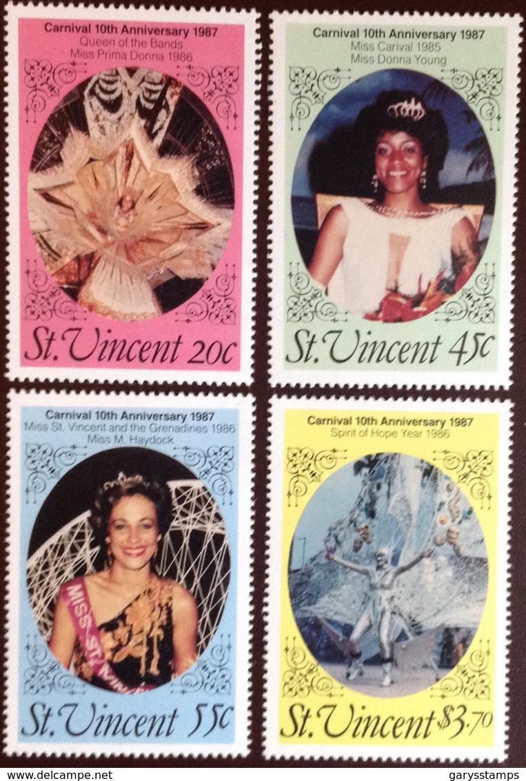 St Vincent 1987 Carnival MNH - St.Vincent Y Las Granadinas
