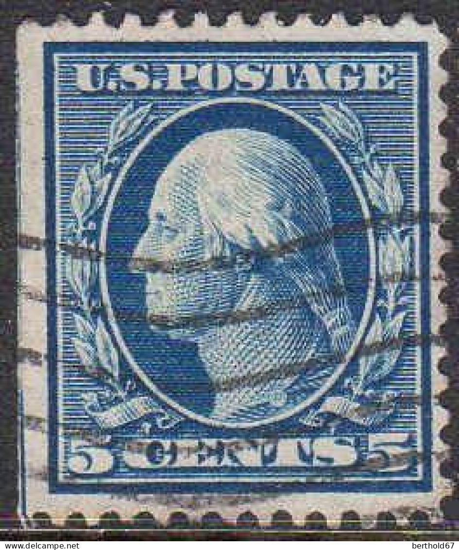 USA Poste Obl Yv: 171 Mi:166Ax George Washington 1th President Of The U.S.A. (Lign.Ondulées) - Gebruikt