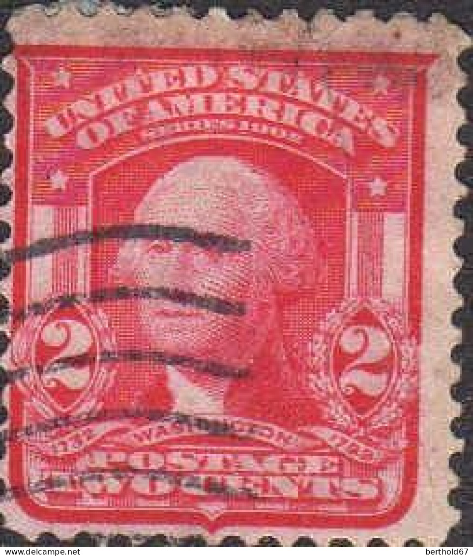 USA Poste Obl Yv: 158 Mi:153AI George Washington (Lign.Ondulées) - Used Stamps