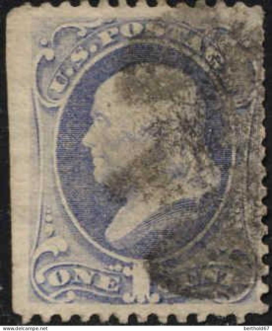 USA Poste Obl Yv:  63 Mi:53 Benjamin Franklin (Obl.mécanique) - Used Stamps