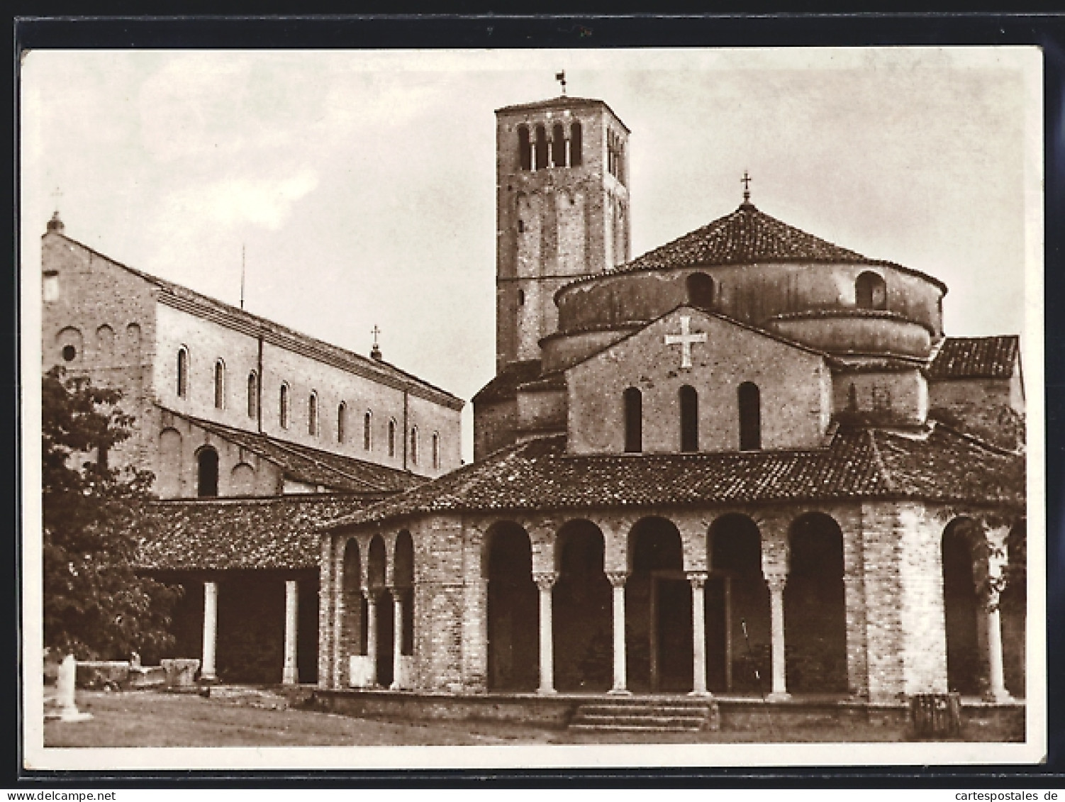 Cartolina Venezia, Torcello, Cattedrale Di S. María Assunto E Chiesa Di S. Fosca  - Venezia (Venice)