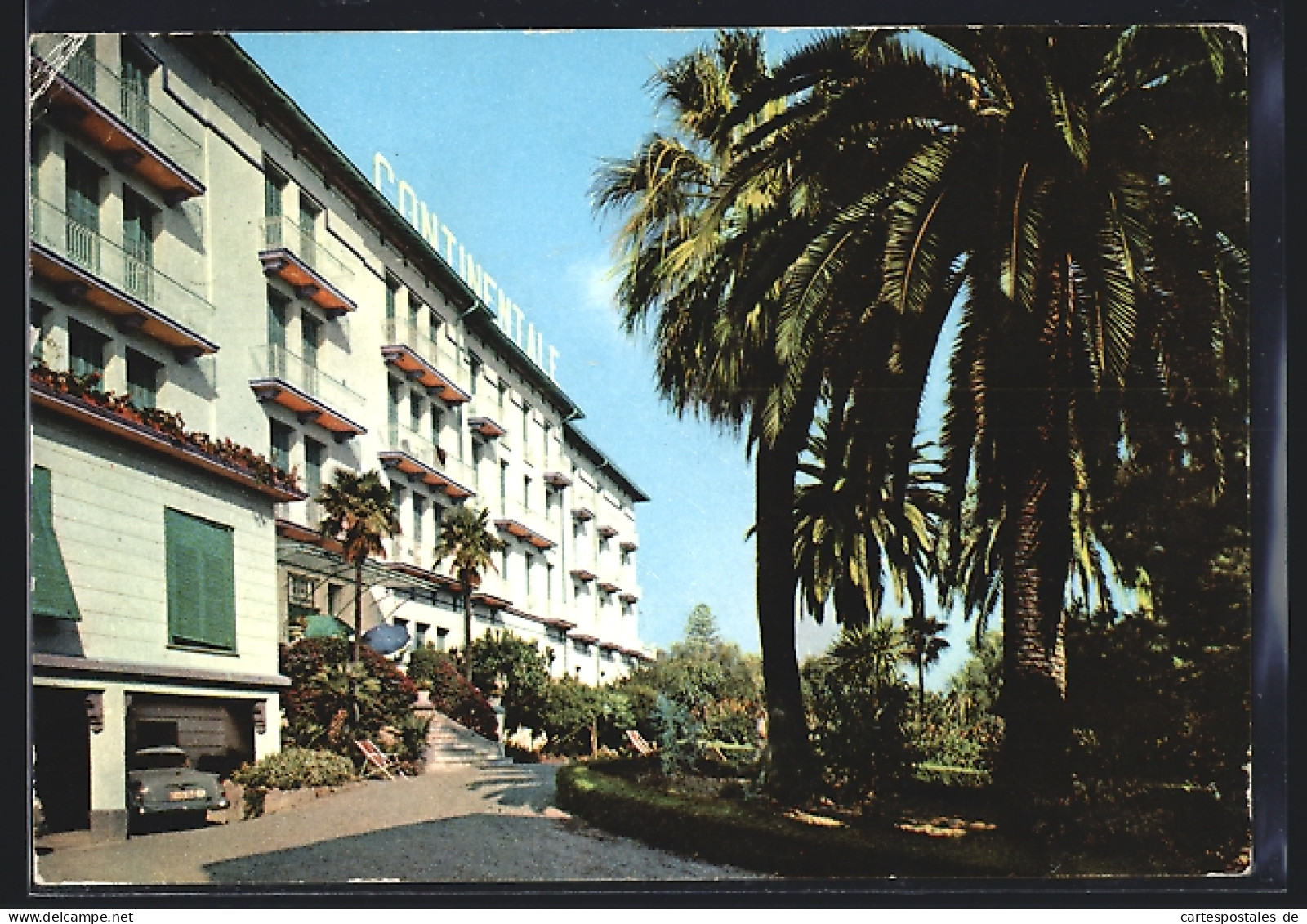 Cartolina Bordighera, Riviera Dei Fiori, Grand Hotel Continental  - Andere & Zonder Classificatie