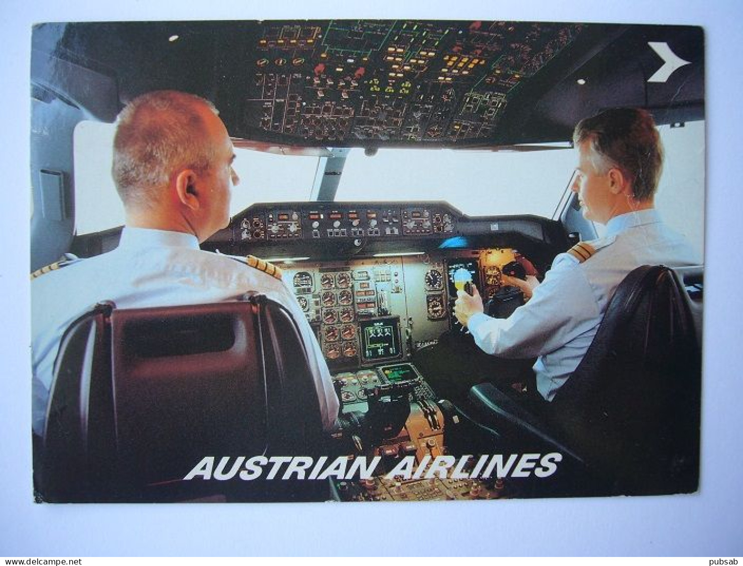 Avion / Airplane / AUSTRIAN AIRLINES / Airbus A310-324 / Cockpit / Airline Issue - 1946-....: Ere Moderne