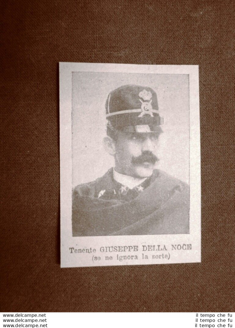 Il Colonialismo Italiano In Africa Nel 1896 Ufficiale Giuseppe Della Noce - Before 1900