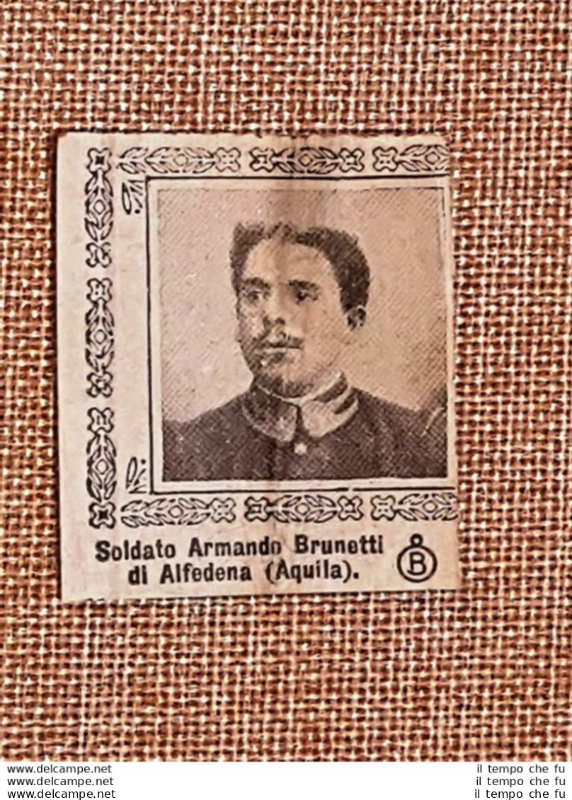 Armando Brunetti Di Alfedena (Aquila) Caduto Nella Prima Guerra Mondiale WW1 - Sonstige & Ohne Zuordnung