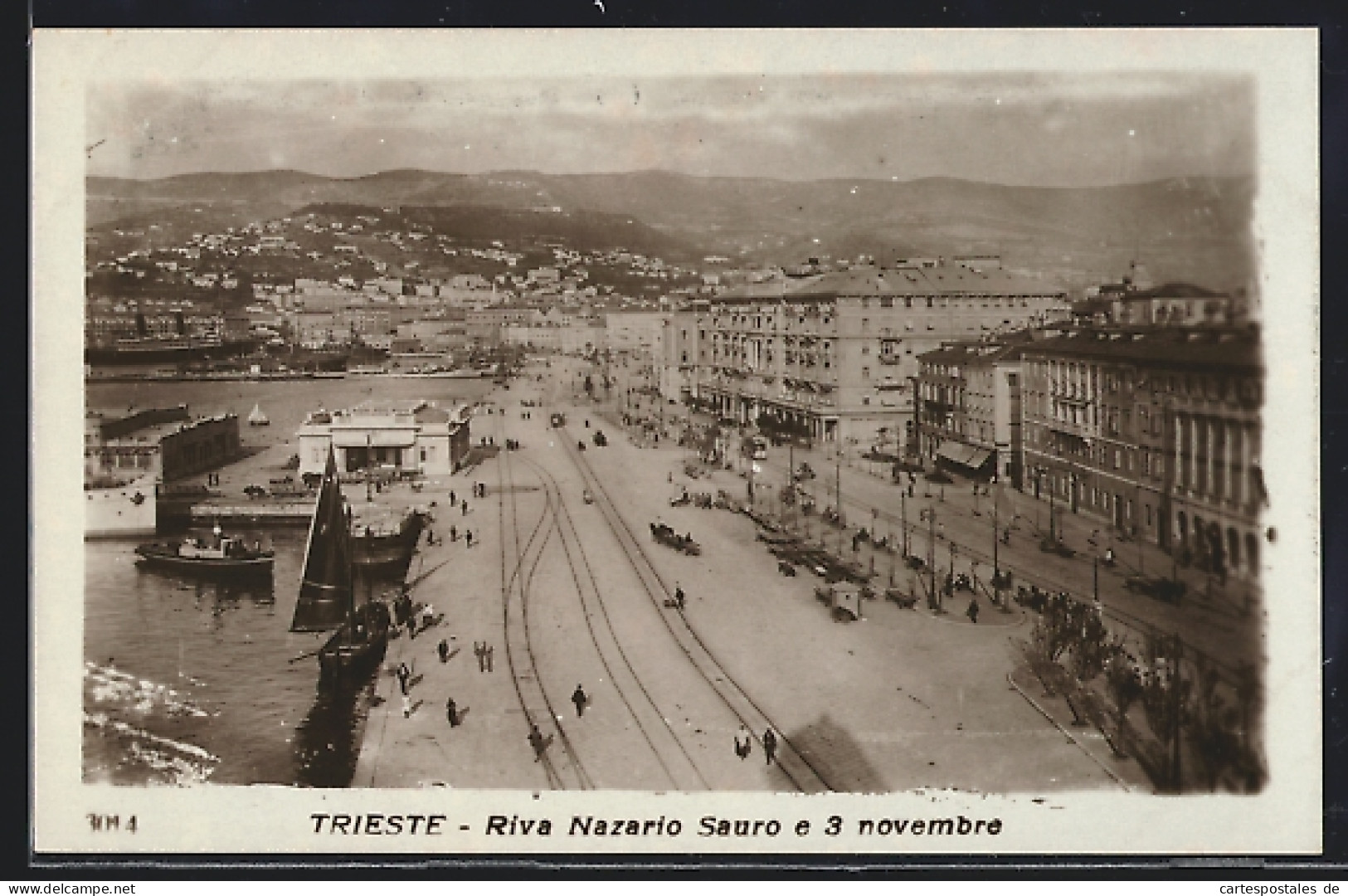 Cartolina Trieste, Riva Nazario Sauro E 3 Novembre  - Trieste (Triest)