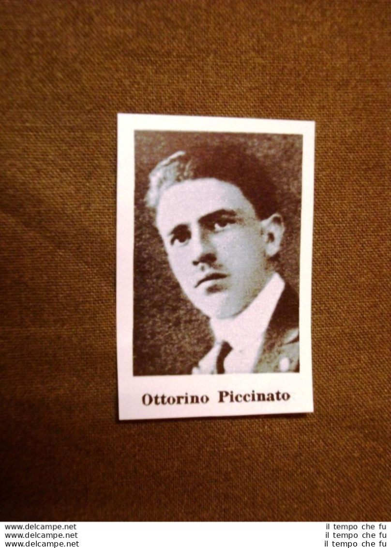 Il Fascismo In Italia Nel 1924 Uomo Del Listone Onorevole Ottorino Piccinato - Other & Unclassified