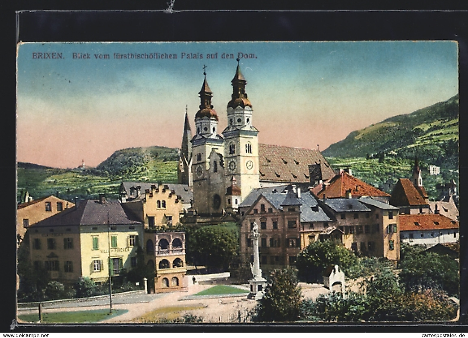 Cartolina Brixen, Blick Auf Den Dom  - Altri & Non Classificati