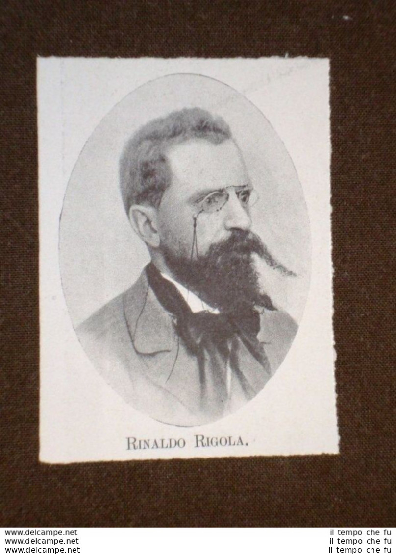 Congresso Socialista Bologna 1904 Rivoluzionario E Riformista Rinaldo Rigola - Autres & Non Classés