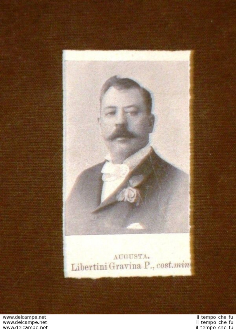 Deputato 1909 Libertini Gravina P.di Augusta E Gerini Gerino Di Borgo S.Lorenzo - Other & Unclassified