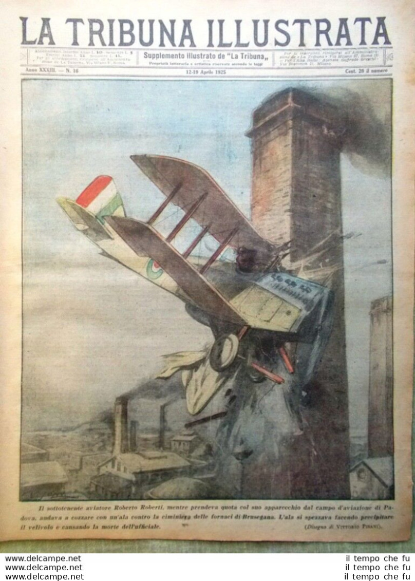 La Tribuna Illustrata 19 Aprile 1925 Armando Spadini Crucis Colosseo Reichswehr - Other & Unclassified