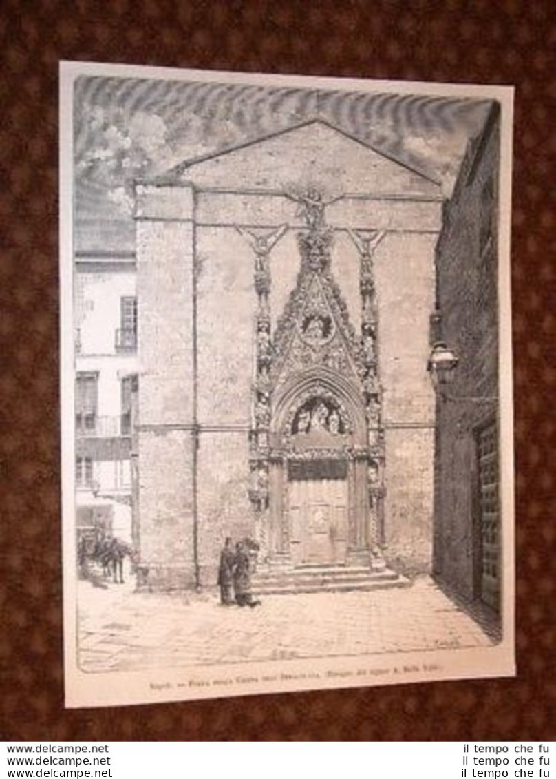 Napoli Porta Della Chiesa Dell'Immacolata - Vor 1900