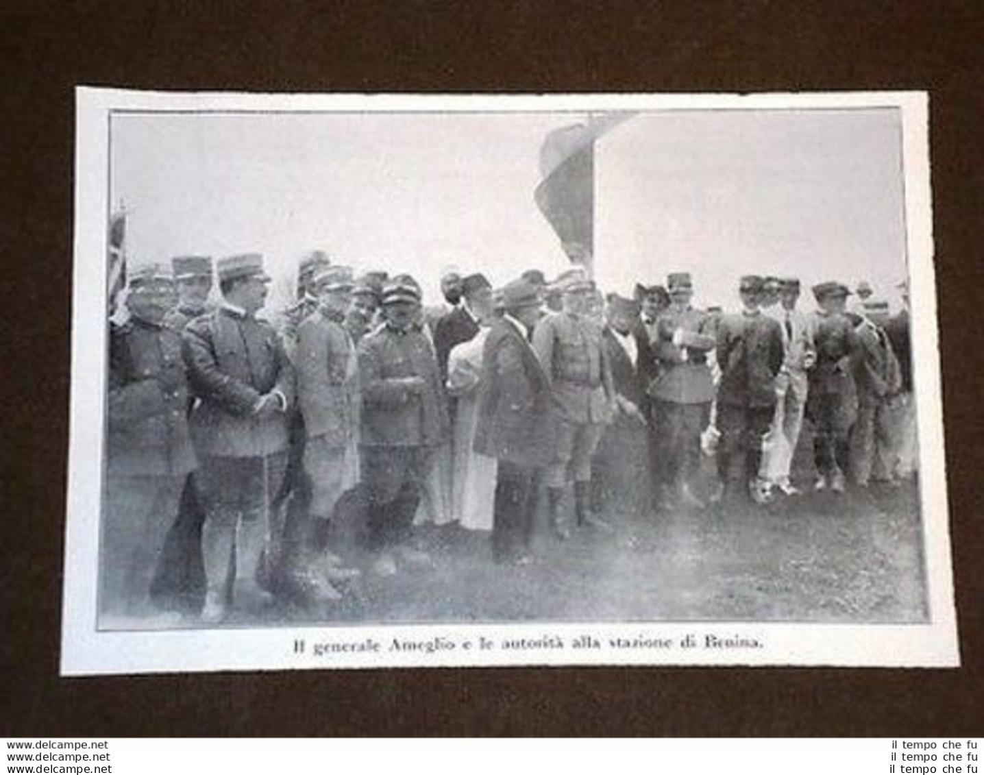 Inaugurazione Linea Ferroviaria Bengasi - Derna Generale Ameglio Benina Libia - Autres & Non Classés