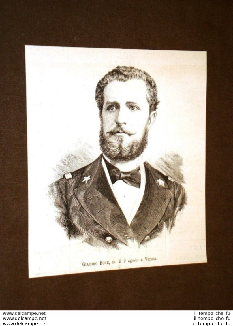 Esploratore Giacomo Bove Maranzana, 23 Aprile 1852 – Verona, 9 Agosto 1887 - Vor 1900