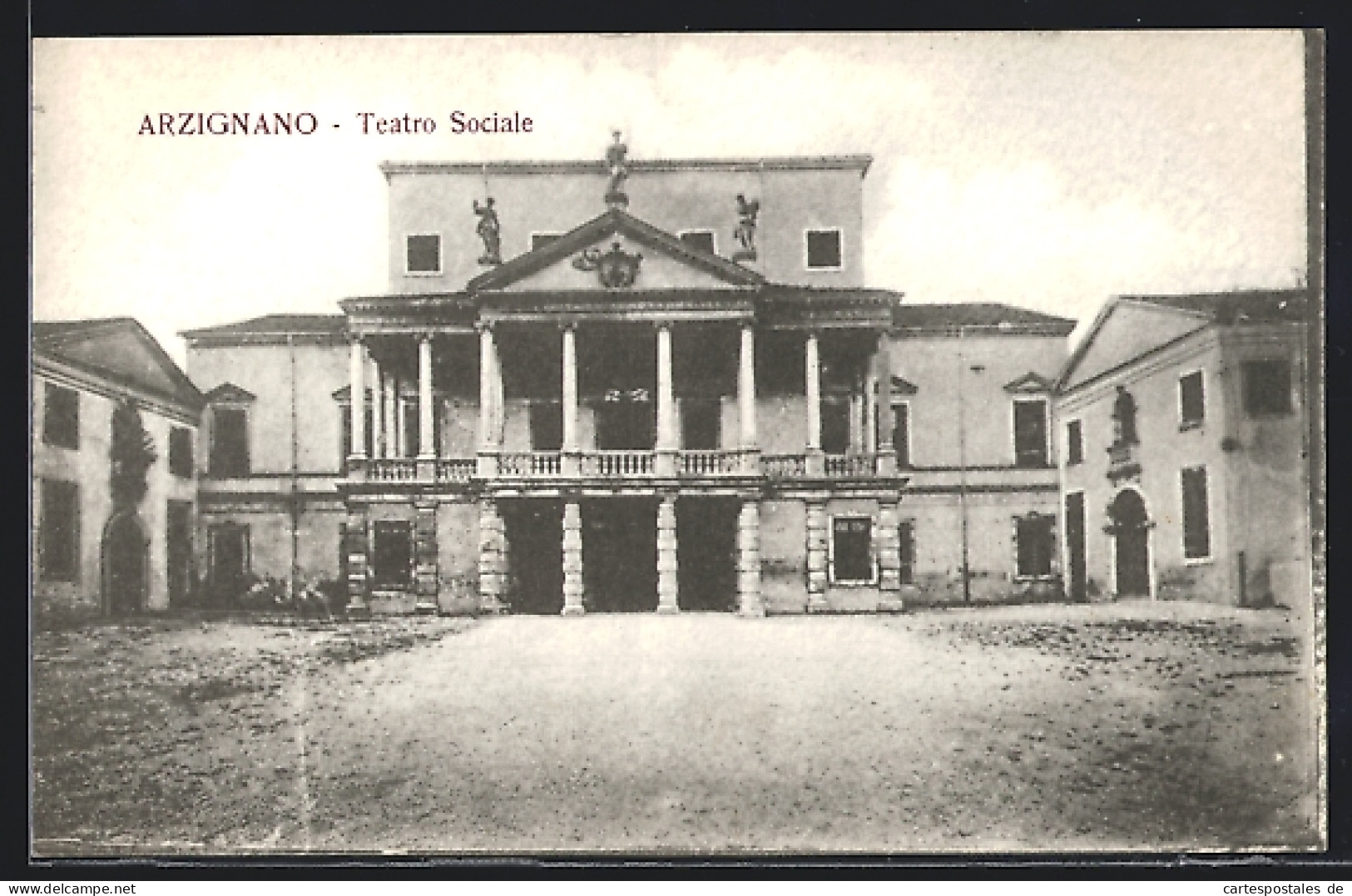 Cartolina Arzignano, Teatro Sociale  - Autres & Non Classés