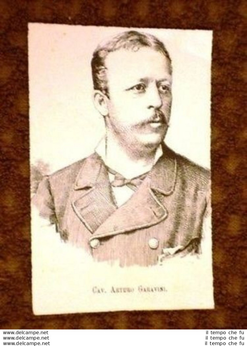 Cavaliere Arturo Garavini - Vor 1900